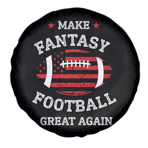 Funny Make Fantasy Football Great Again Spare Tire Cover TS10 Print Your Wear