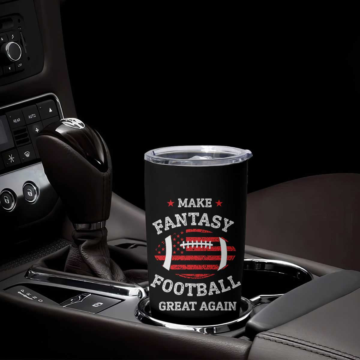Funny Make Fantasy Football Great Again Tumbler Cup TS10 Print Your Wear