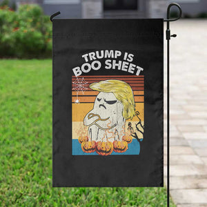Funny Trump Is Boo Sheet Garden Flag Ghost Retro Halloween Ghost Custome TS10 Print Your Wear