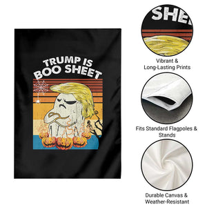 Funny Trump Is Boo Sheet Garden Flag Ghost Retro Halloween Ghost Custome TS10 Print Your Wear