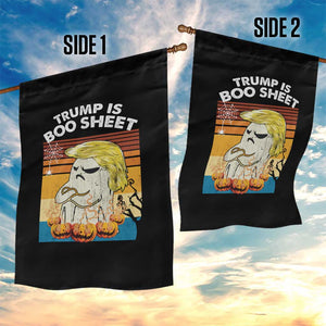 Funny Trump Is Boo Sheet Garden Flag Ghost Retro Halloween Ghost Custome TS10 Print Your Wear