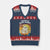 Funny Trump Is Boo Sheet V-Neck Knit Sweater Vest Ghost Retro Halloween Ghost Custome - Print Your Wear