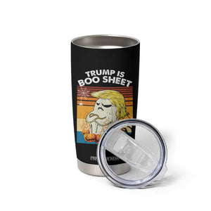 Funny Trump Is Boo Sheet Tumbler Cup Ghost Retro Halloween Ghost Custome - Print Your Wear