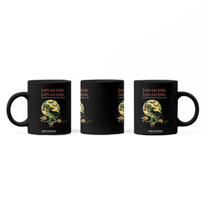 Grammar English Teacher Coffee Mug Funny Halloween Dinosaurs Pumpkin Punctuation Saves Lives TS10 Print Your Wear
