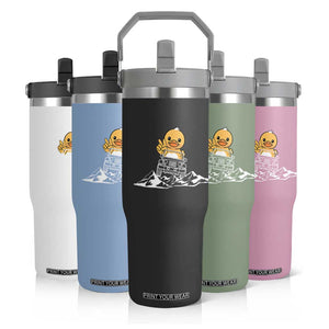 Duck Offroad Car Flip Straw Tumbler Funny Off Roading ATV Off Road TS10 Print Your Wear
