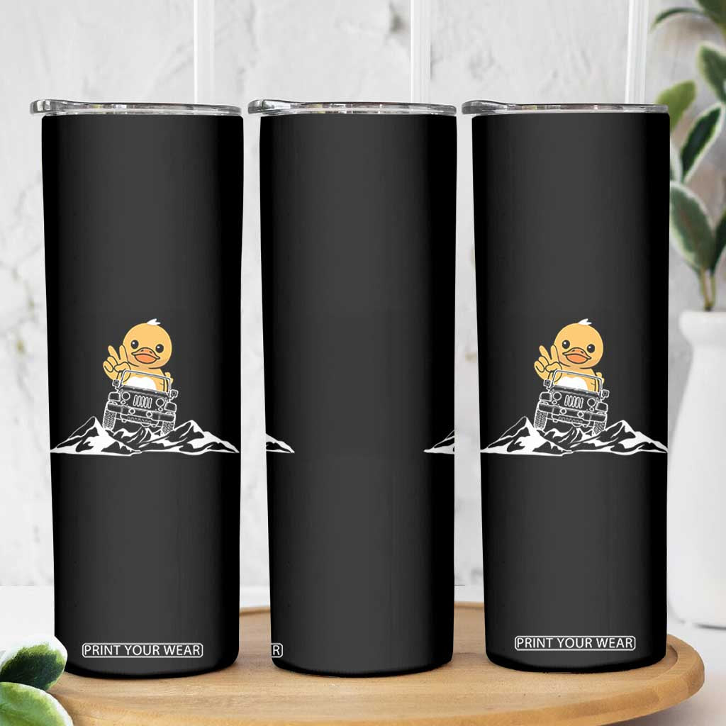 Duck Offroad Car Skinny Tumbler Funny Off Roading ATV Off Road TS10 Print Your Wear
