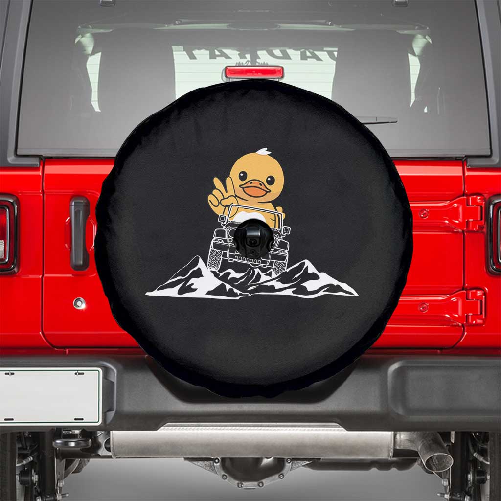 Duck Offroad Car Spare Tire Cover Funny Off Roading ATV Off Road TS10 Black Print Your Wear