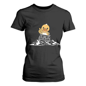 Duck Offroad Car T Shirt For Women Funny Off Roading ATV Off Road TS10 Black Print Your Wear
