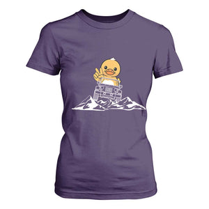 Duck Offroad Car T Shirt For Women Funny Off Roading ATV Off Road TS10 Purple Print Your Wear