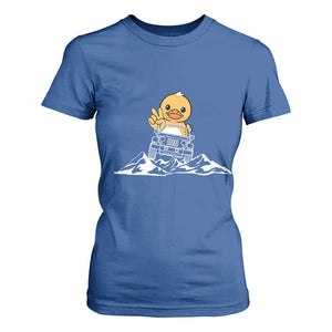 Duck Offroad Car T Shirt For Women Funny Off Roading ATV Off Road TS10 Royal Blue Print Your Wear