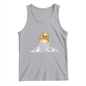 Duck Offroad Car Tank Top Funny Off Roading ATV Off Road TS10 Athletic Heather Print Your Wear