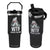 WTF Where's The Fish Flip Straw Tumbler Funny Fishing Gifts Bigfoot Sasquatch TS10 One Size: 30 oz Black Print Your Wear