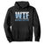 WTF Where's The Fish Hoodie Funny Fishing Gifts Fathers Day TS10 Black Print Your Wear