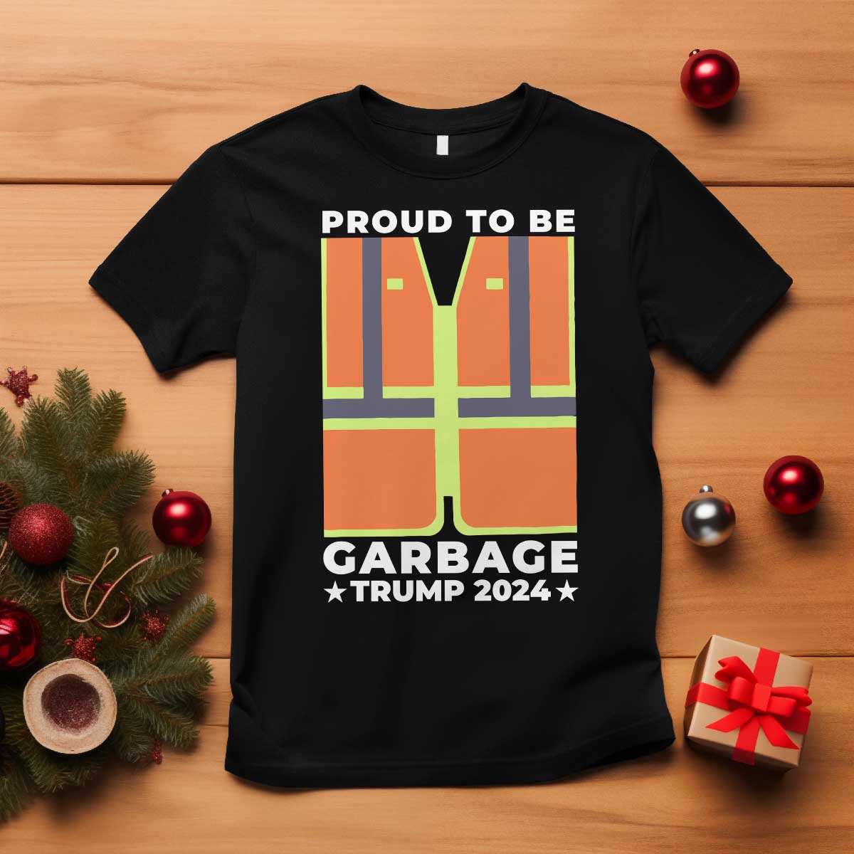 Donald Trump 2024 T Shirt Proud To Be Garbage TS10 Black Print Your Wear
