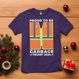 Donald Trump 2024 T Shirt Proud To Be Garbage TS10 Purple Print Your Wear