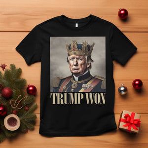 Trump Take America Back T Shirt King Trump Won Get Over It 2024 TS10 Black Print Your Wear