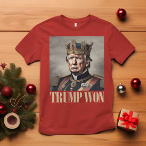 Trump Take America Back T Shirt King Trump Won Get Over It 2024 TS10 Red Print Your Wear
