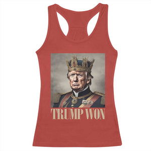 Trump Take America Back Racerback Tank Top King Trump Won Get Over It 2024 TS10 Red Print Your Wear