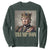 Trump Take America Back Sweatshirt King Trump Won Get Over It 2024 TS10 Dark Forest Green Print Your Wear