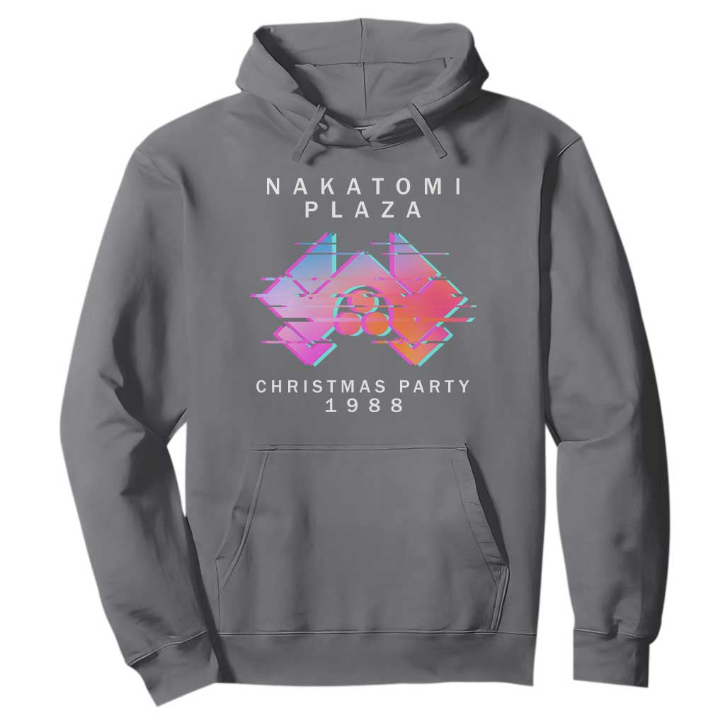 Christmas Nakatomi Plaza Hoodie Xmas Party 2024 Ugly Gift TS10 Charcoal Print Your Wear