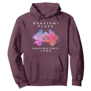 Christmas Nakatomi Plaza Hoodie Xmas Party 2024 Ugly Gift TS10 Maroon Print Your Wear