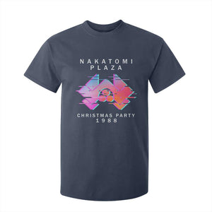 Christmas Nakatomi Plaza T Shirt For Kid Xmas Party 2024 Ugly Gift TS10 Navy Print Your Wear