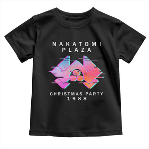 Christmas Nakatomi Plaza Toddler T Shirt Xmas Party 2024 Ugly Gift TS10 Black Print Your Wear