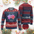 Nakatomi Plaza Ugly Christmas Sweater Xmas Party 2024 Ugly Gift TS10 Burgundy Print Your Wear