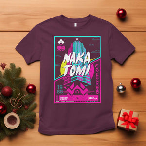 Nakatomi Plaza T Shirt Party 1988 Christmas Jumper Xmas Funny 80's Die Movie Bruce TS10 Maroon Print Your Wear