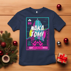 Nakatomi Plaza T Shirt Party 1988 Christmas Jumper Xmas Funny 80's Die Movie Bruce TS10 Navy Print Your Wear