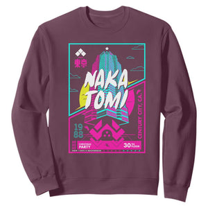 Nakatomi Plaza Sweatshirt Party 1988 Christmas Jumper Xmas Funny 80's Die Movie Bruce TS10 Maroon Print Your Wear