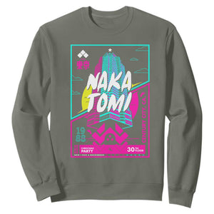 Nakatomi Plaza Sweatshirt Party 1988 Christmas Jumper Xmas Funny 80's Die Movie Bruce TS10 Military Green Print Your Wear