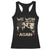 Trump Vance We Won 2024 Racerback Tank Top Victory President 47 American Flag TS10 Black Print Your Wear