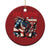 Trump Won Christmas Ornament 47 President 2024 US Election Eagle American Flag TS10 Print Your Wear