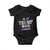 Trump 2024 Baby Onesie He Won Get Over it Gifts For Trump Supporter TS10 Black Print Your Wear