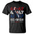 Trump Won 2024 T Shirt President 47th 45 47 Trump Wins TS10 Black Print Your Wear
