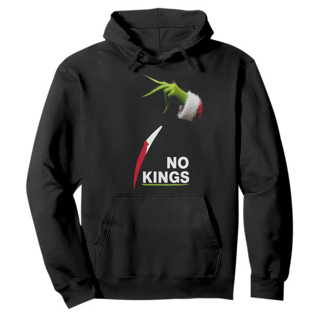 Funny Christmas No Kings in America Hoodie - Print Your Wear