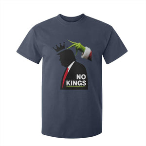Funny Christmas No Kings in America T Shirt For Kid TS10 Navy Print Your Wear