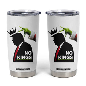Funny Christmas No Kings in America Tumbler Cup TS10 White Print Your Wear