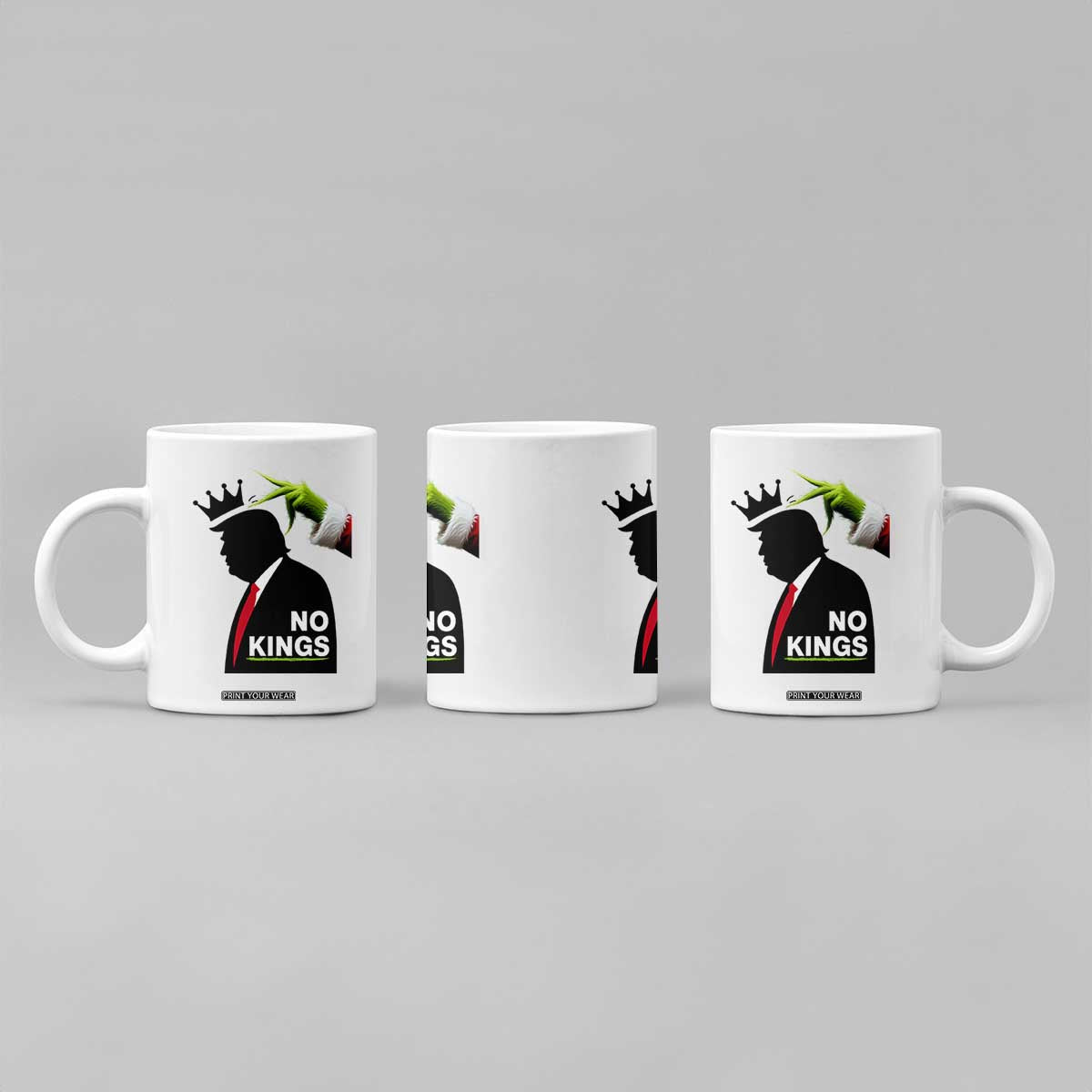Funny Christmas No Kings in America Coffee Mug TS10 Print Your Wear