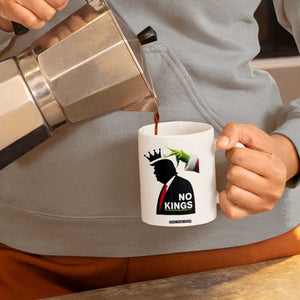Funny Christmas No Kings in America Coffee Mug TS10 Print Your Wear