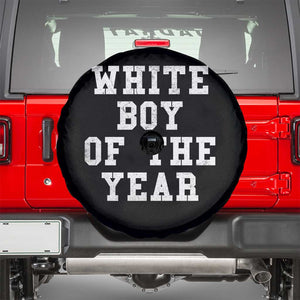 White Boy Of The Year Spare Tire Cover Funny Gift For Him TS10 Black Print Your Wear