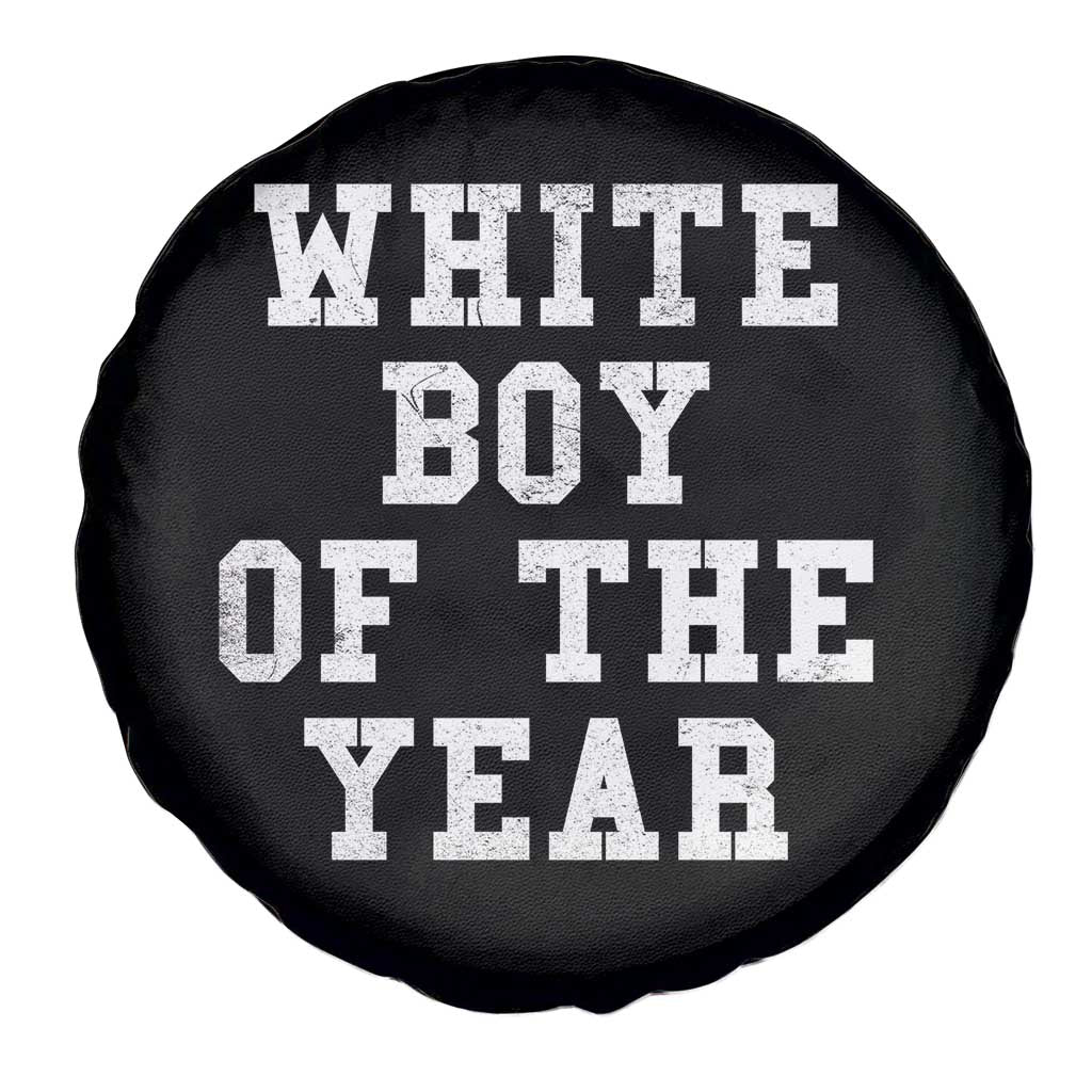 White Boy Of The Year Spare Tire Cover Funny Gift For Him TS10 Print Your Wear