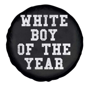 White Boy Of The Year Spare Tire Cover Funny Gift For Him TS10 Print Your Wear