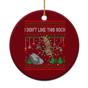 Christmas Marcus The Worm Meme Ceramic Ornament I Dont Like This Rock Brainrot Funny Ugly Xmas TS10 1pc Red Print Your Wear