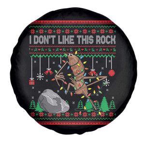 Christmas Marcus The Worm Meme Spare Tire Cover I Dont Like This Rock Brainrot Funny Ugly Xmas TS10 Print Your Wear