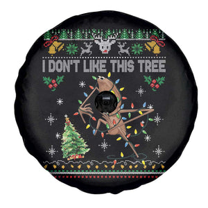 Marcus The Worm Christmas Meme Spare Tire Cover I Dont Like This Tree Brainrot Funny Ugly Xmas TS10 Print Your Wear