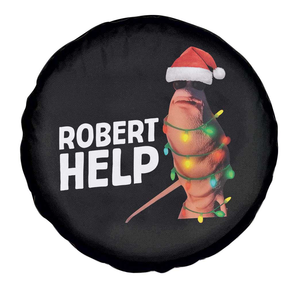 Marcus The Worm Christmas Spare Tire Cover Robert Help Internet Weirdcore Brainrot Humor TS10 Print Your Wear
