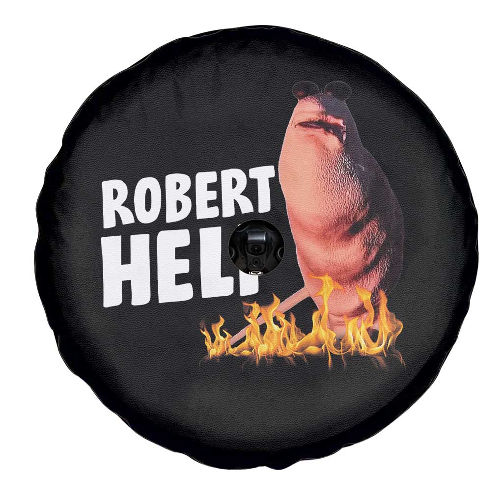 Marcus The Worm Spare Tire Cover Funny Brainrot Meme Robert Help TS10 Print Your Wear