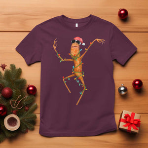 Marcus The Worm Christmas T Shirt Internet Weirdcore Brainrot Humor TS10 Maroon Print Your Wear